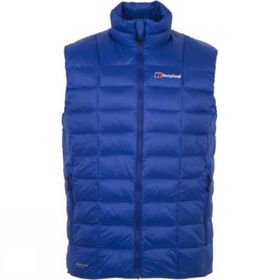 Chaleco Berghaus Scafell Hydrodown Fusion Hombre - Azules Oscuro - Chile SBA729304